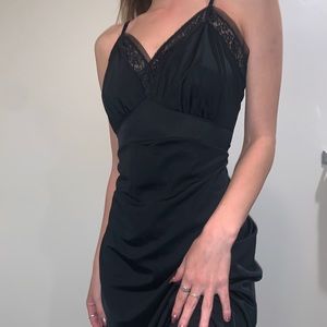 Black Slip Dress